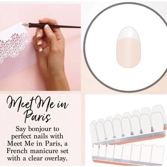 Color Street Other - Color Street French Meet Me in Paris Manicure Set
